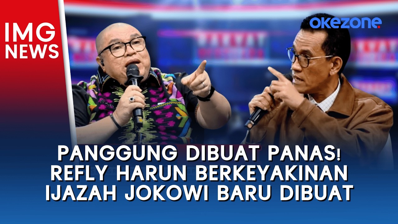 Panggung Dibuat Panas! Refly Harun Berkeyakinan Ijazah Jokowi Baru Dibuat | Rakyat Bersuara