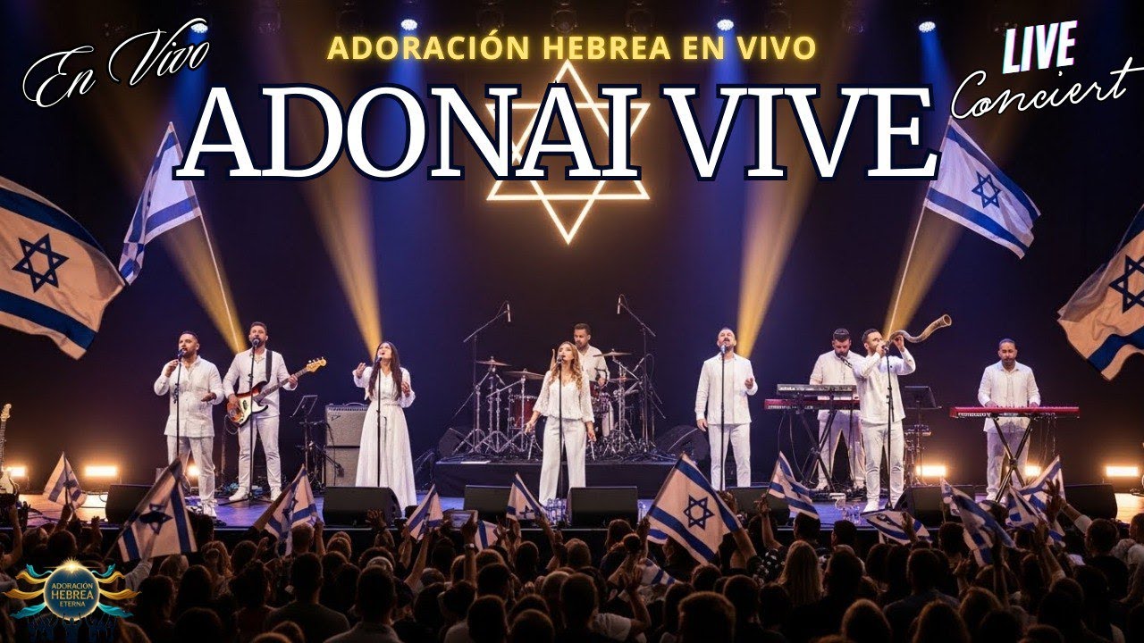 🔥 ADORACIÓN HEBREA EN VIVO – El Poder del Dios Viviente | Alabanza Mesiánica para YHWH 🔥