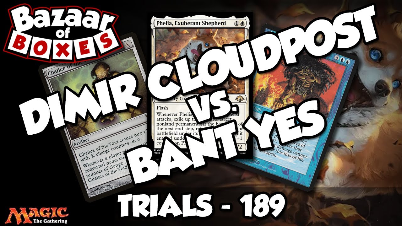 Dimir Cloudpost vs. Bant YES - Trials 189 - Round 2/4 [MTG Legacy]