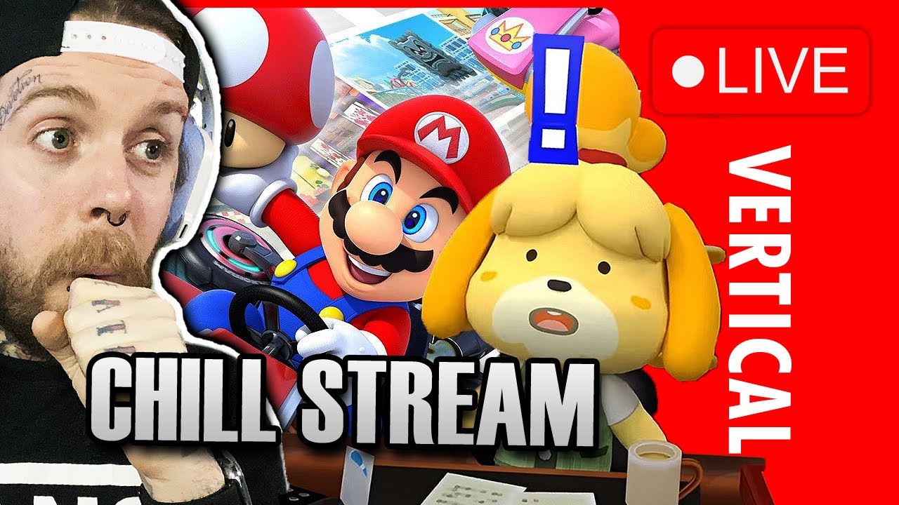 Mario Kart and Animal Crossing! Checking out the 3.0 Update! #familyfriendly (no jk) #vertical