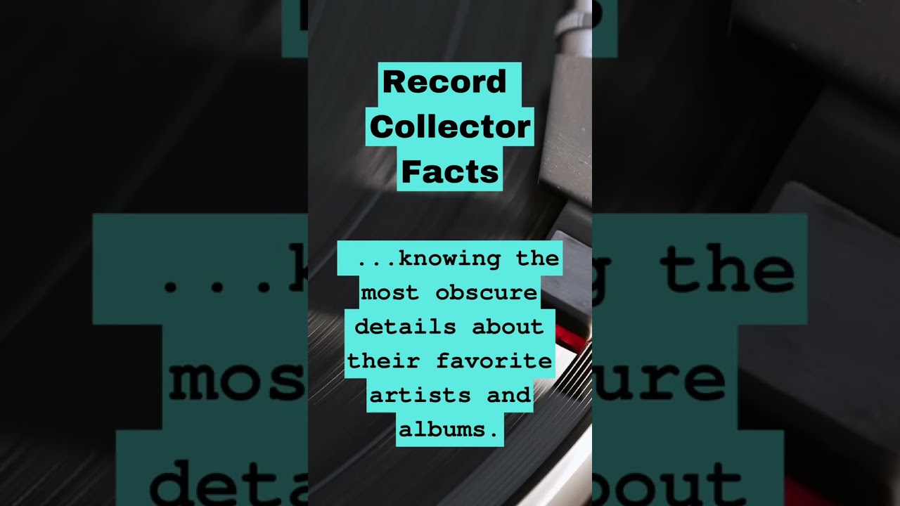Record Collector Facts #2: Did you know that? 😉 #shorts #recordcollector