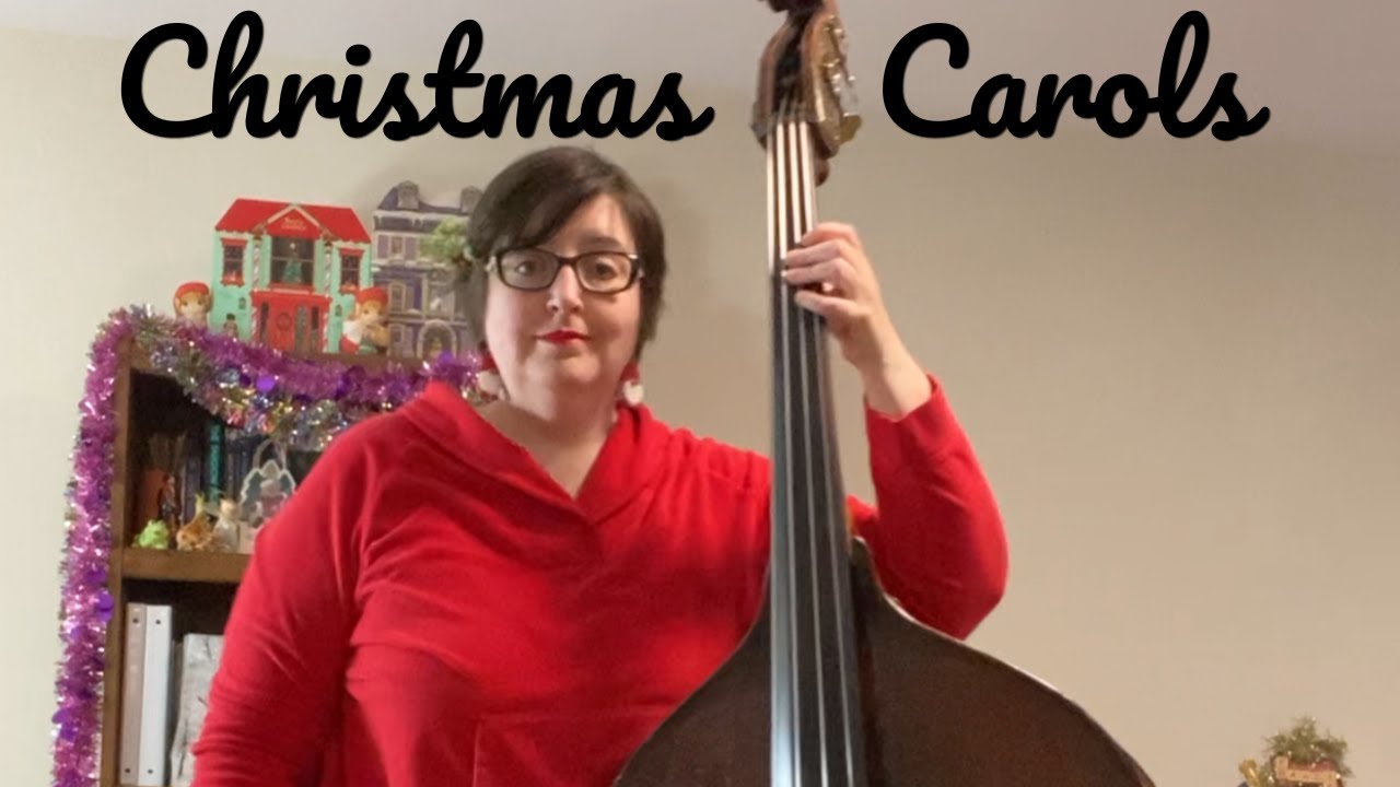Christmas Carols on Double Bass, Live Holiday Listening Set 🎄
