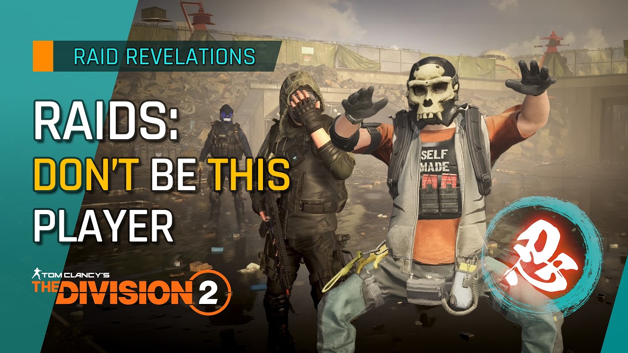 Основные правила поведения в рейдах в The Division 2