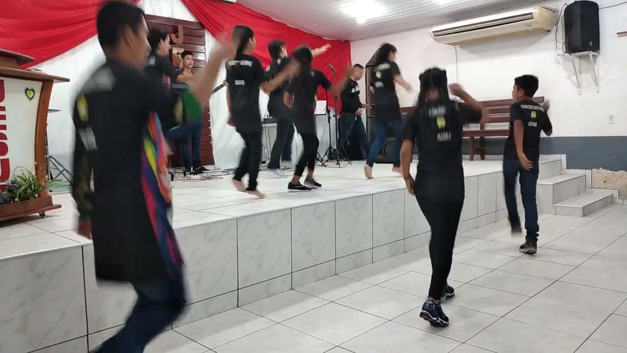 coreografia NO MEIO DOS LOUVORES Ministério de Dança Filhos da Promessa