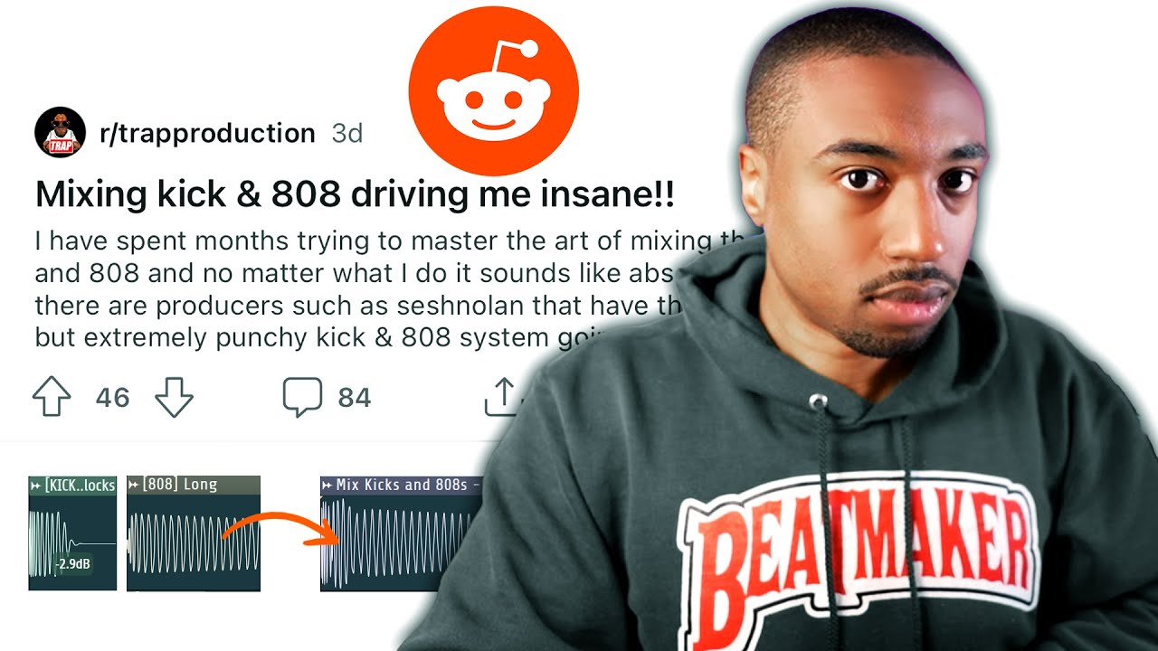 How to Mix Kicks and 808s PERFECTLY (advanced tutorial...not for beginners)