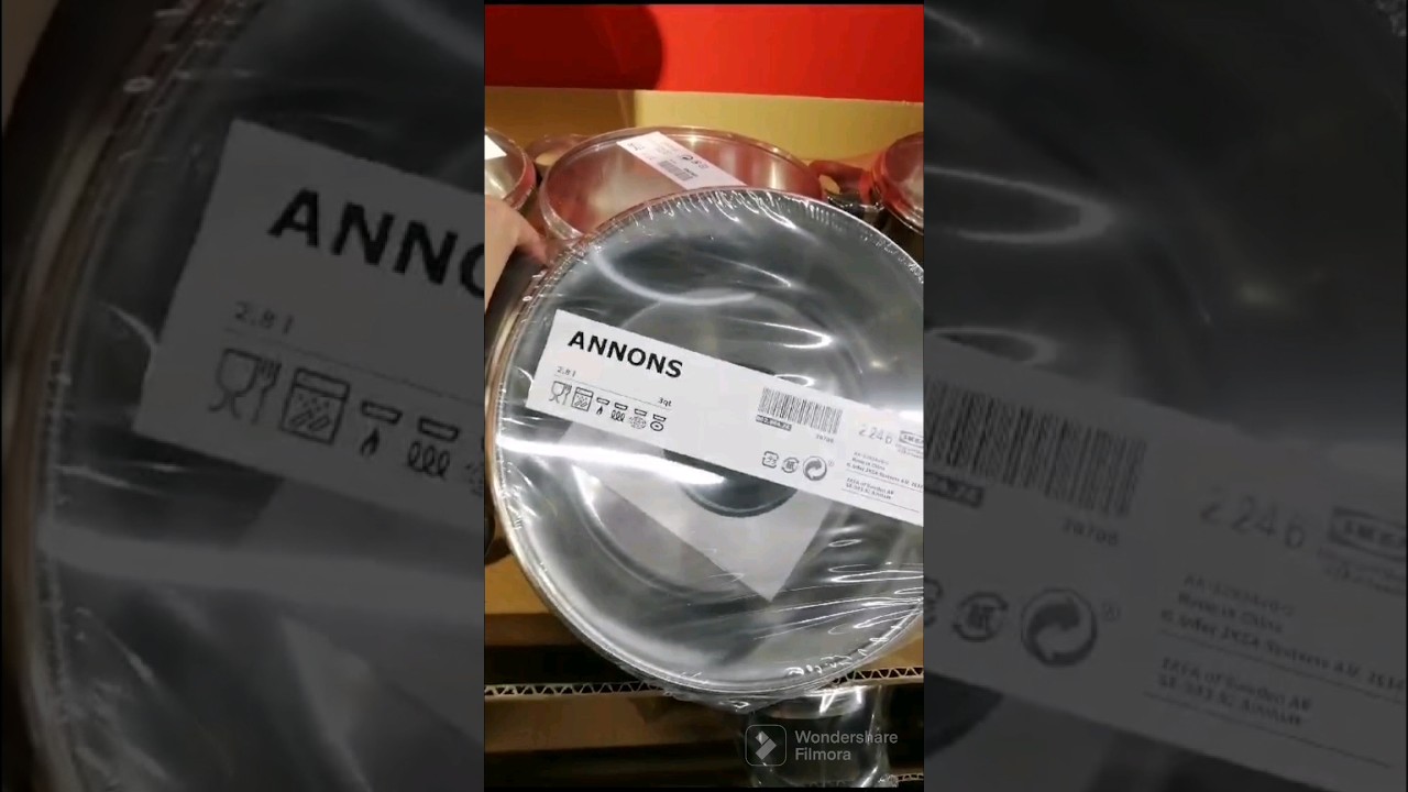 ANNONS IKEA POT WITH LID