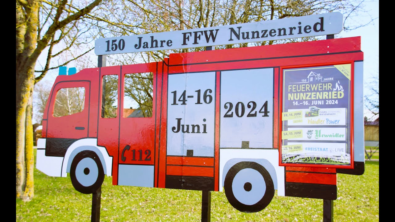 Jugendfeuerwehr im Werbefieber - 150 Jahre FFW Nunzenried