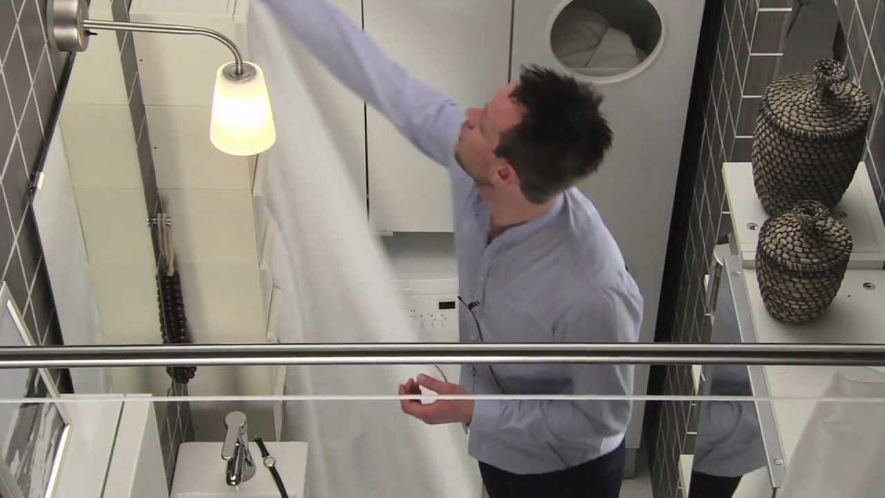 IKEA für kleine Räume: 2,7 m²  Bad mit Raum zum Entspannen