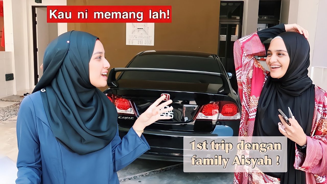 Aisyah Accidentally Kemekkan Kereta !
