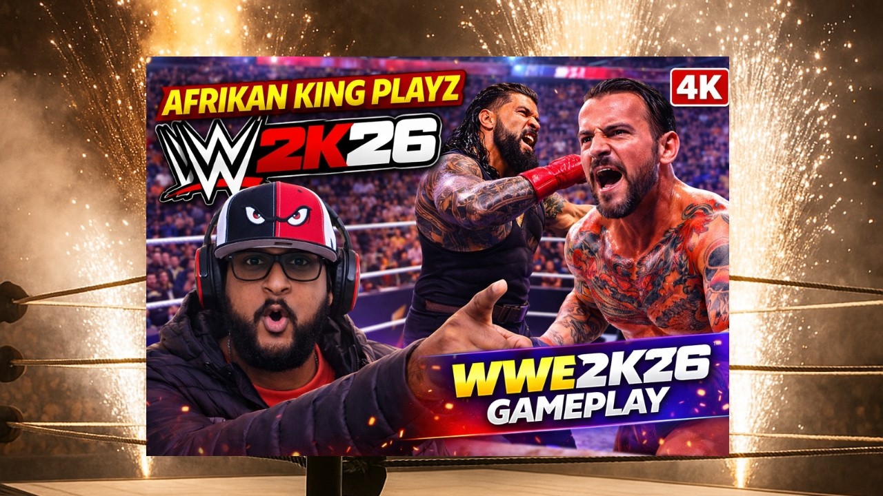 AfrikanKing Playz WWE 2K26 SHOWCASE MODE (SPOILERS!!!!)