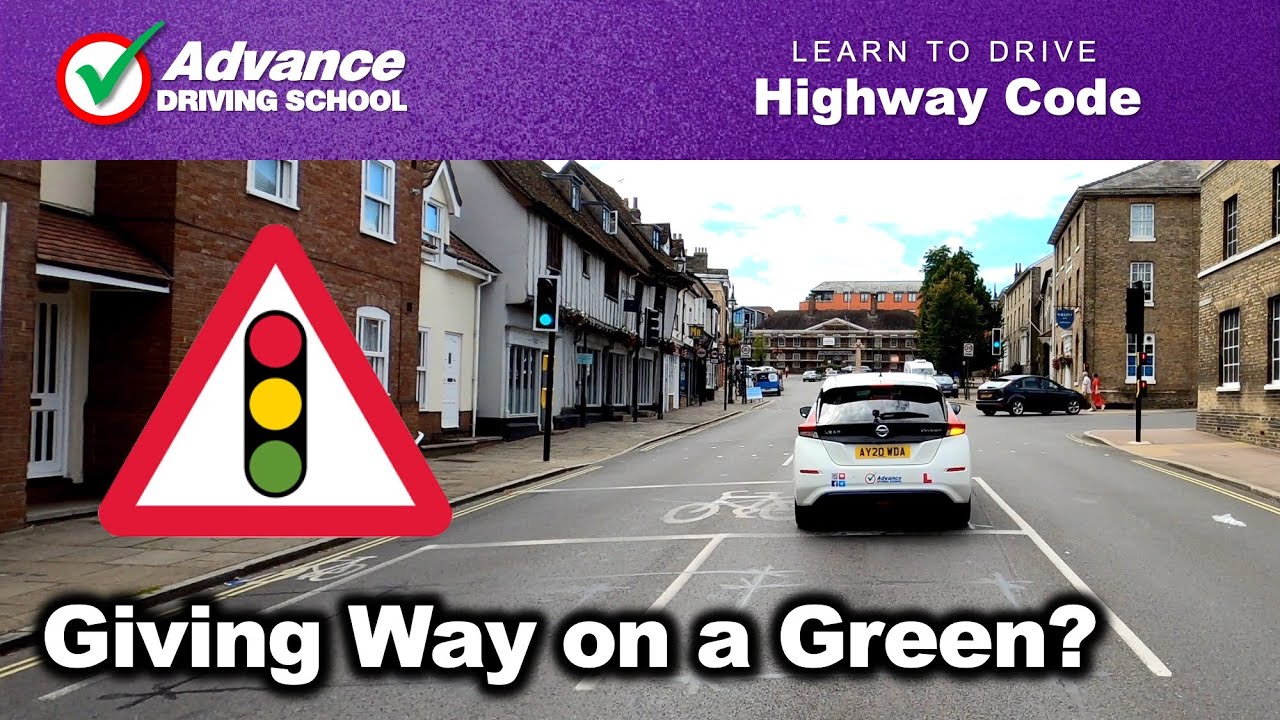Giving Way on a Green?  |  Highway Code