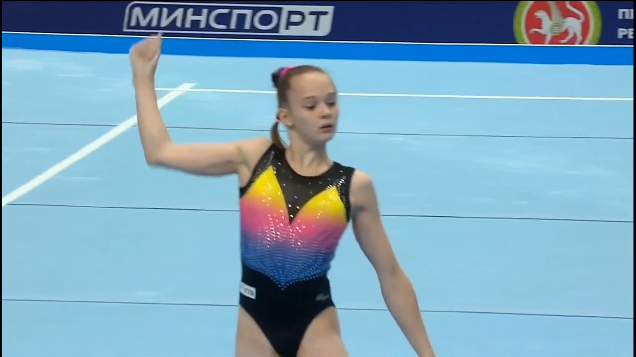 Sabina Kaygulova FX 2022 Russian Spartakiade QF