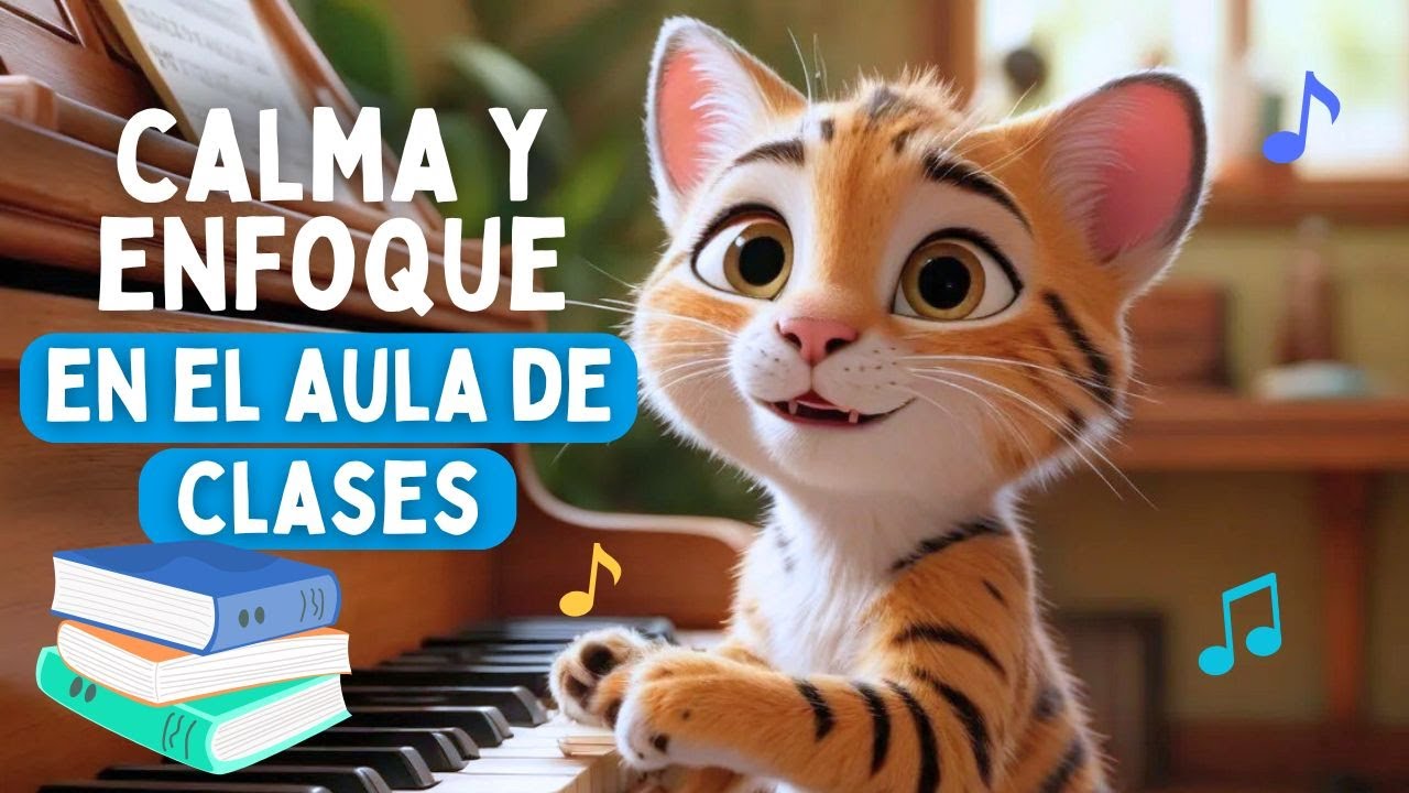 Música Relajante para el Aula de Clases | Calma y Concentración para Niños 🎶📚