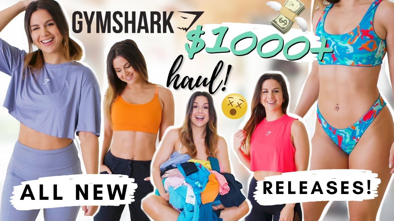 $1,000+ GYMSHARK TRY ON HAUL! ALL NEW RELEASES! SOL LIFT VENTURE HORIZON TRAINING FIRST IMPRESSIONS!