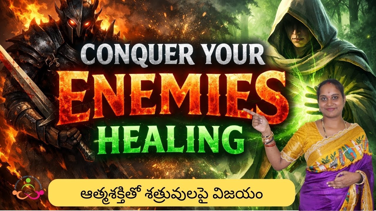 నీ శత్రువులను జయించు హీలింగ్ l Conquer your Enemies Healing |SJM Daily Meditation l Day - 307