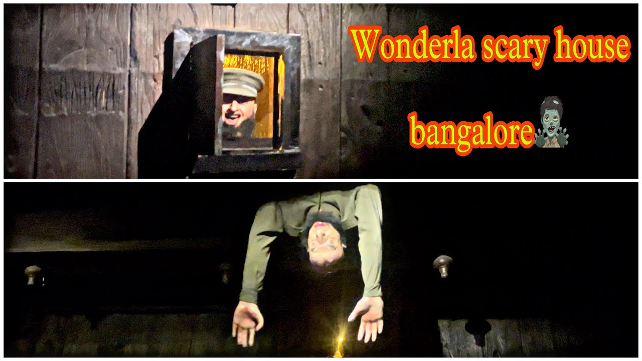 WONDERLA SCARY HOUSE FULL VIDEO🧟‍♂️ | DUNGEON RIDE🚖 | BANGALORE VLOGO