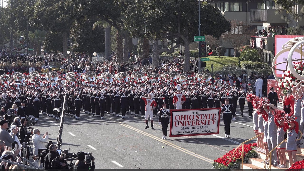 The Ohio State University Marching Band - 2025 Pasadena Rose Parade