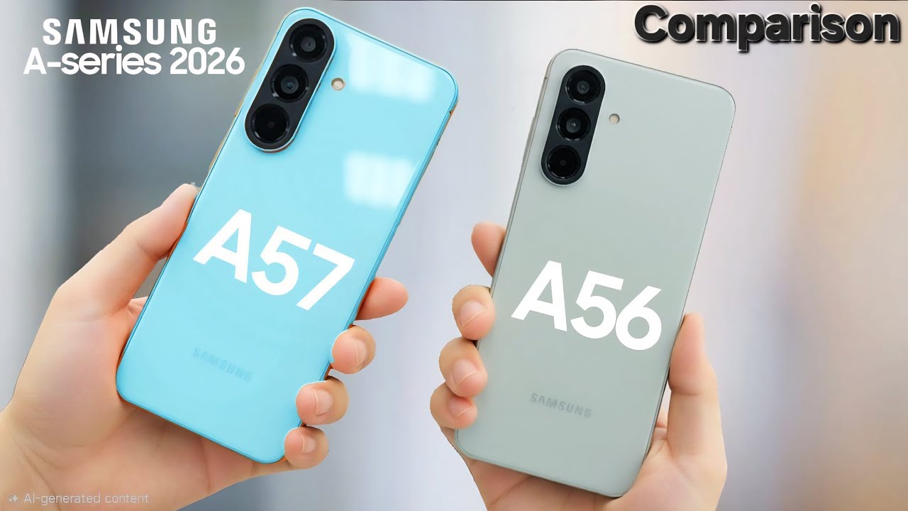 Samsung Galaxy A57 vs A56 5g Comparisons And Specification 
