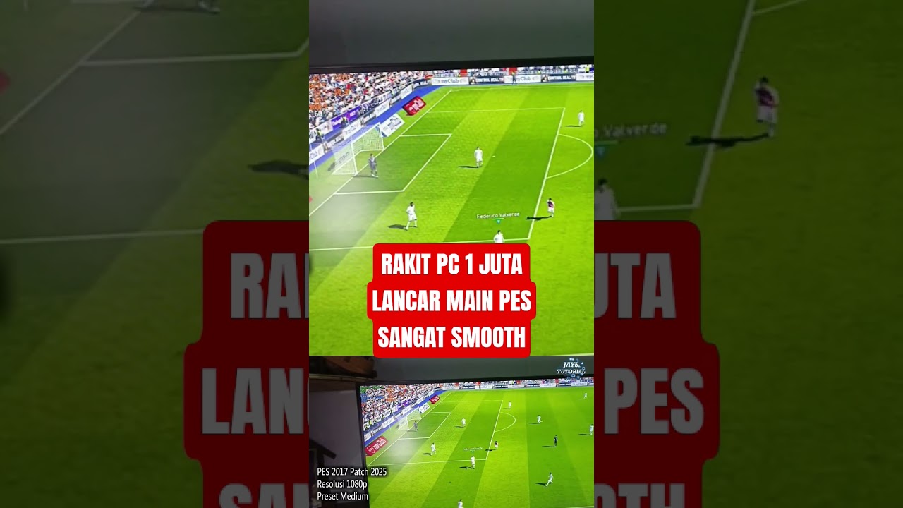 PC RAKITAN 1 JUTA LANCAR MAIN PES #rakitpc1juta #pcrakitan #pes #kerehore #livepes #pcgaming