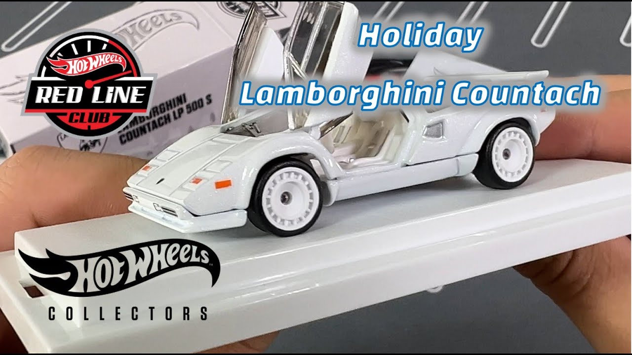 Hot Wheels RLC Holiday Lamborghini Countach &mdash; ЛУЧШИЙ НА СЕГОДНЯШНИЙ ДЕНЬ?? #fyp #распаковка #lamb...