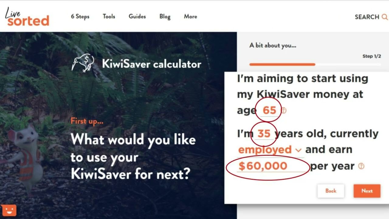 Tutorial   Checking your KiwiSaver at Retirement
