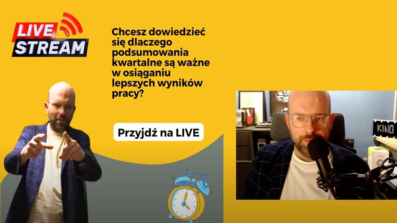 Podsumowanie i planowanie kwartału - LIVESTREAM