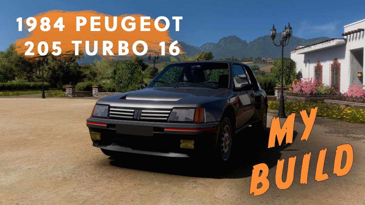 Forza Horizon 5 - 1984 Peugeot 205 Turbo 16 Customization - Building My Car