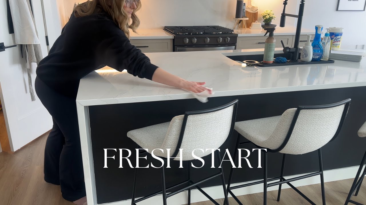 Sunday Reset Routine | Quick Kitchen Clean to Start the Week