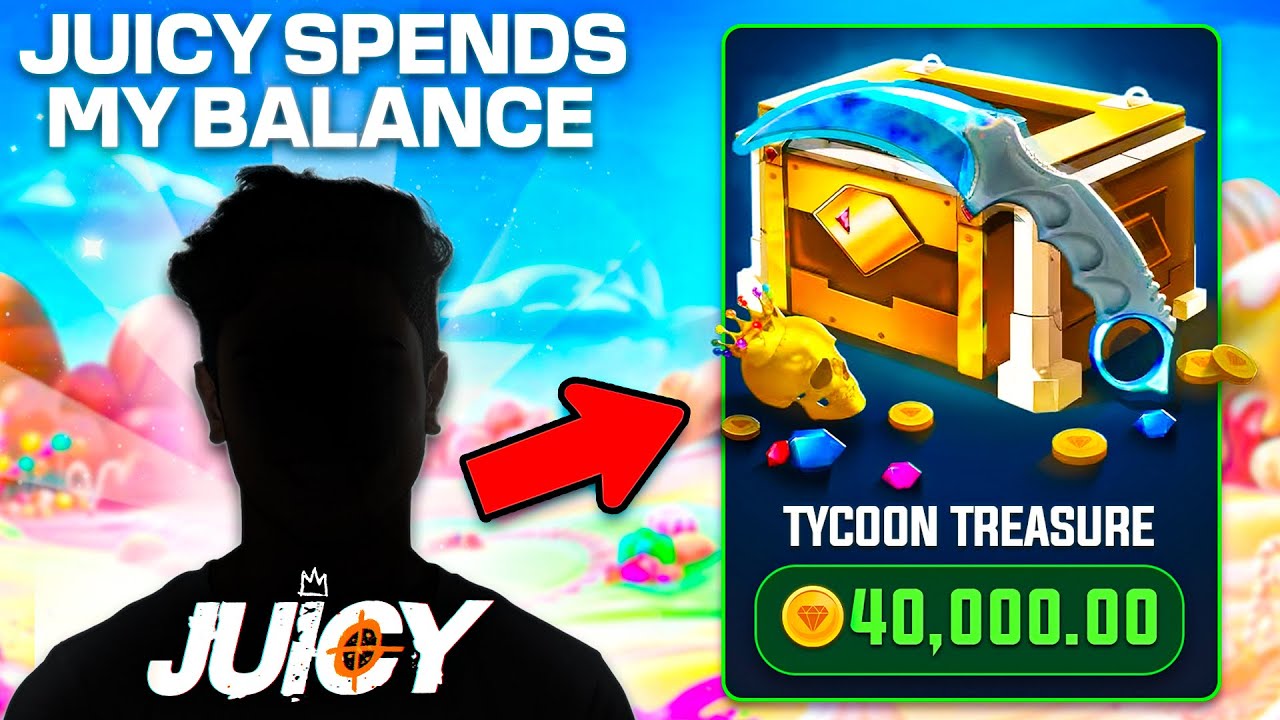 I let JUICY SPEND my $40,000 balance.. he went ALL IN!