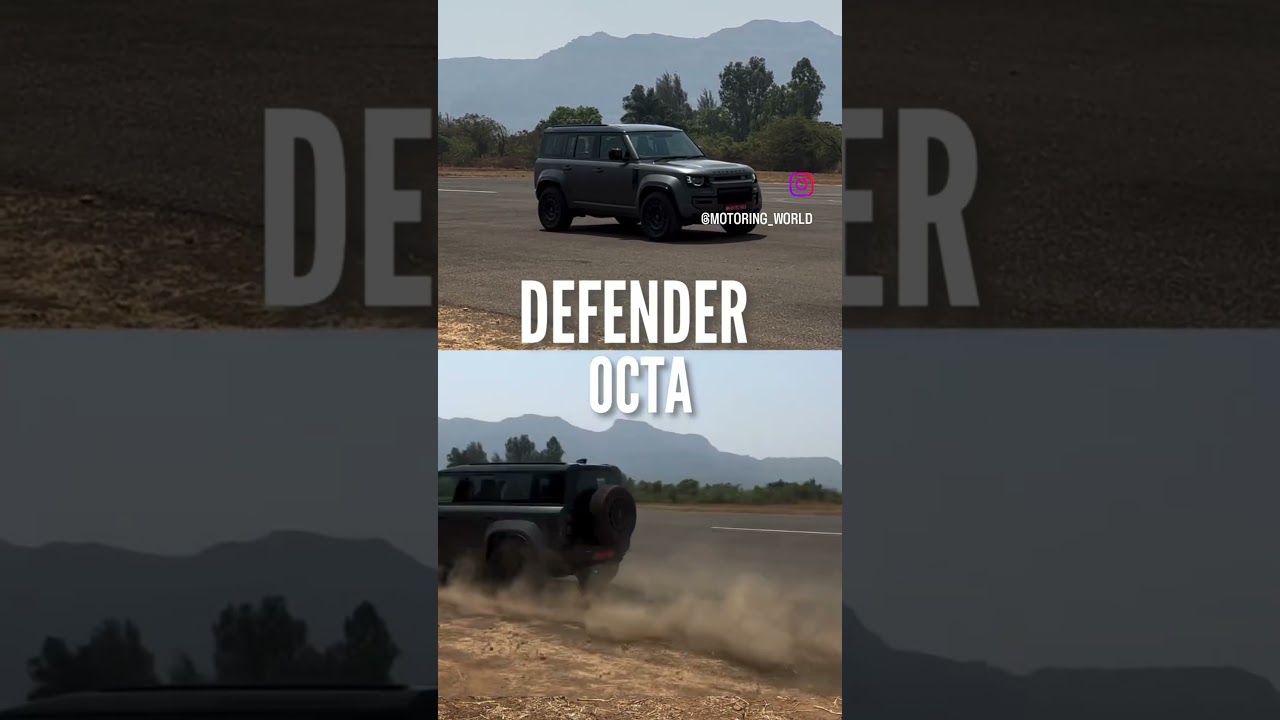 The New Defender OCTA is here! Packing 635hp & 76.47kgm torque. Priced at ₹2.59 crore (ex-showroom)