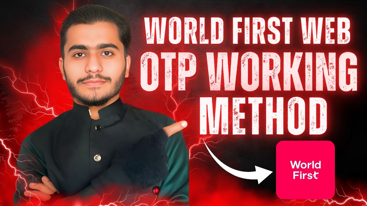 World First Website Otp Working Method | World First Website Pr Otp Kesy Lagaein | MK EARNING TRICKS