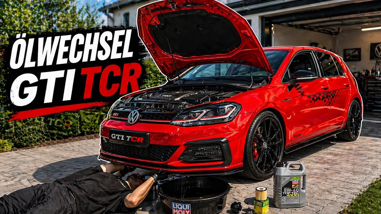 Motorölwechsel selber machen Tutorial VW Golf 7 GTI TCR #automobile  #tutorial #diyproject