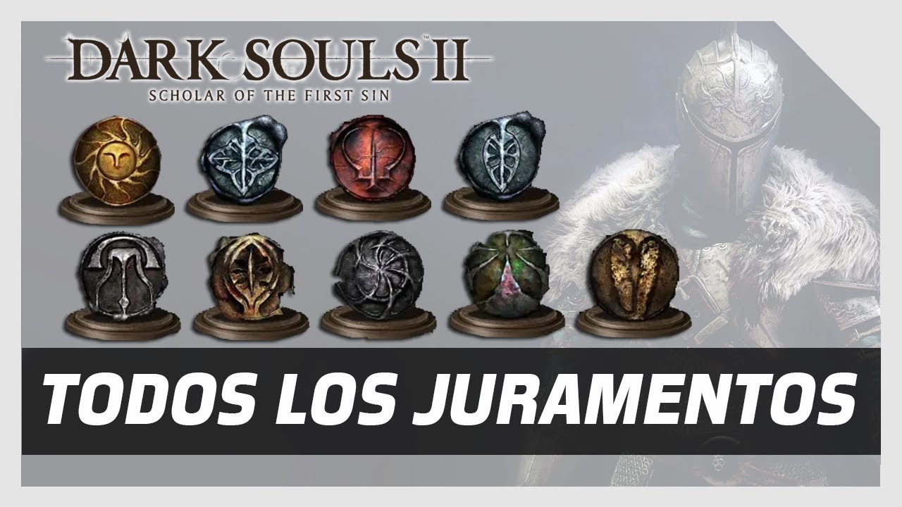 🏆Guía: UBICACIÓN de TODOS LOS JURAMENTOS para obtener su TROFEO/LOGRO en Dark Souls II: SOTFS