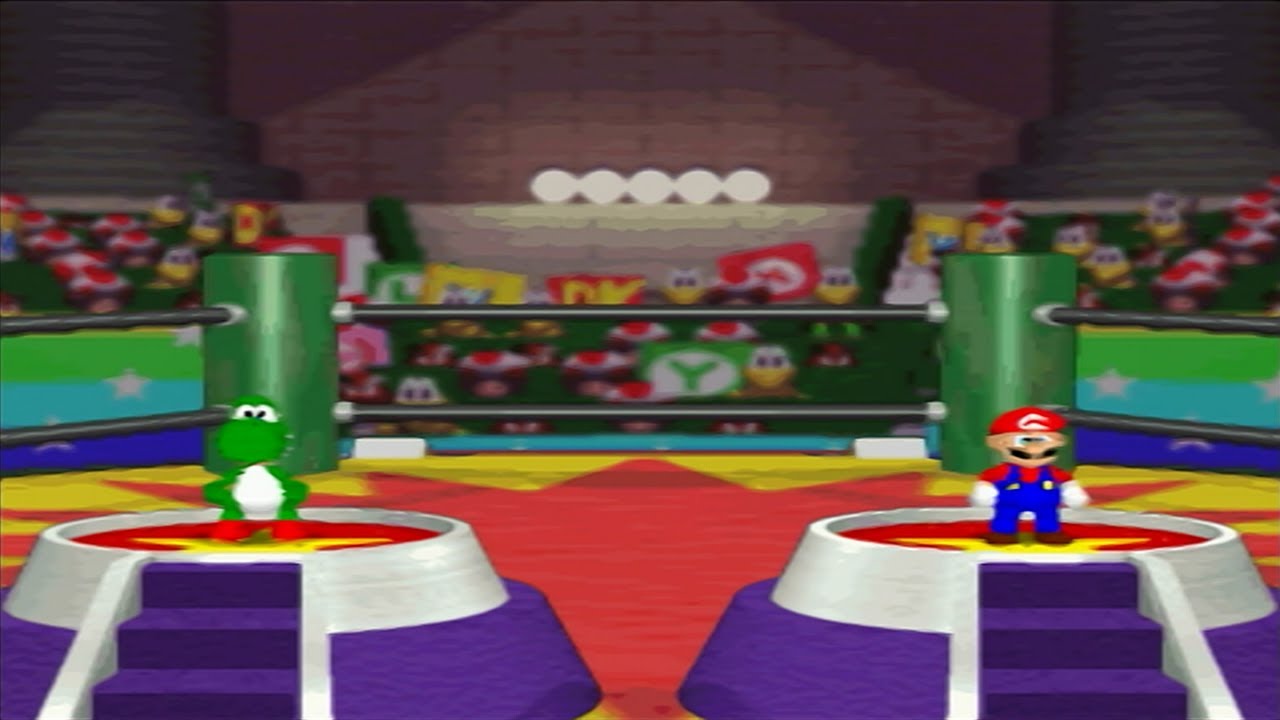 Mario Party 2 (N64) Minigame Stadium - Duel