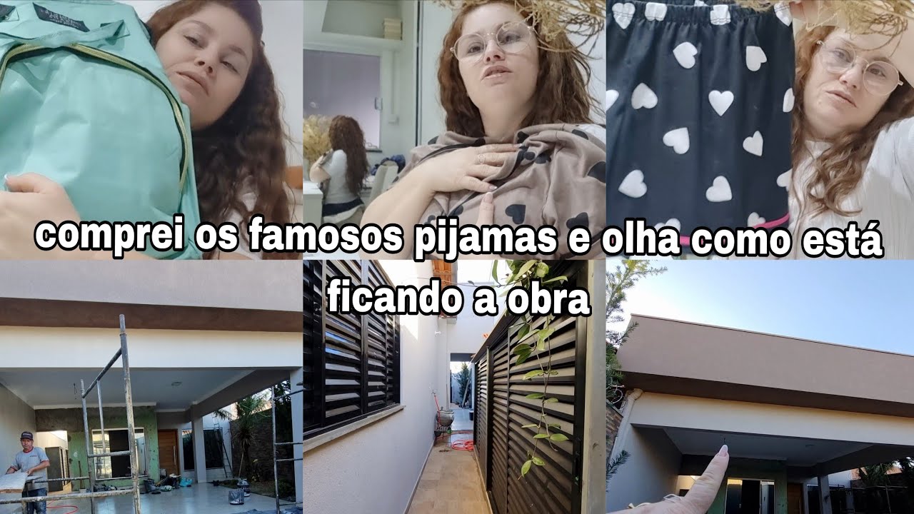 Estou de volta  a obra da casa esta linda e minhas primeiras compras na sheim...