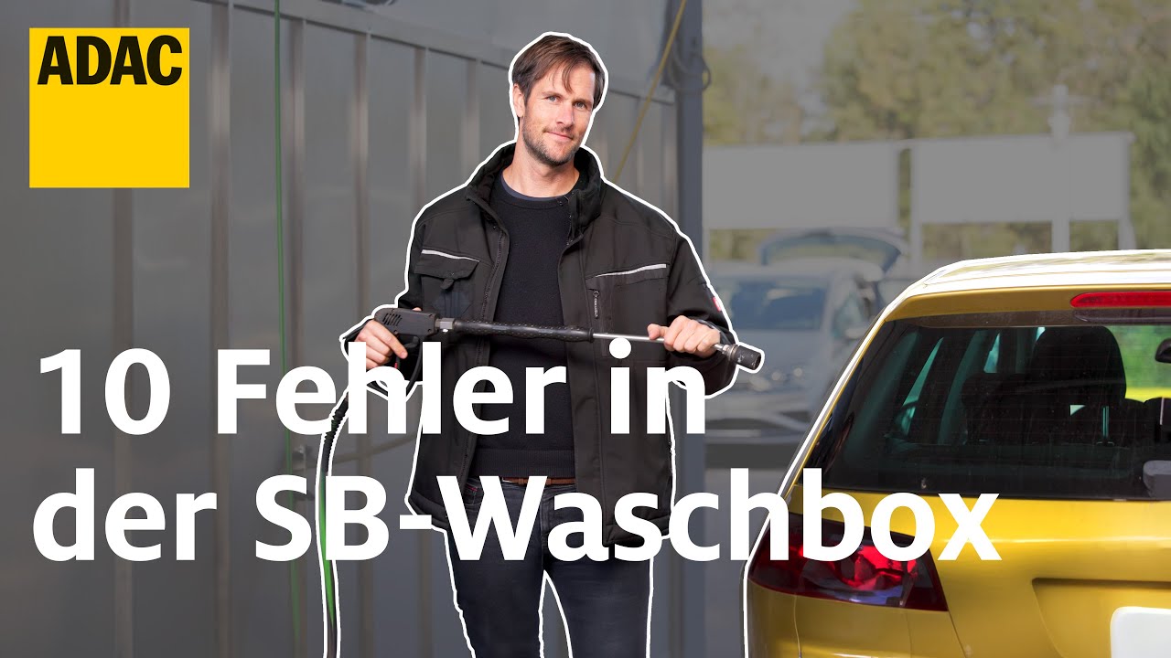 SB-Waschanlage: So vermeidet ihr die zehn häufigsten Fehler! | Einfach. Selber. Machen. | ADAC