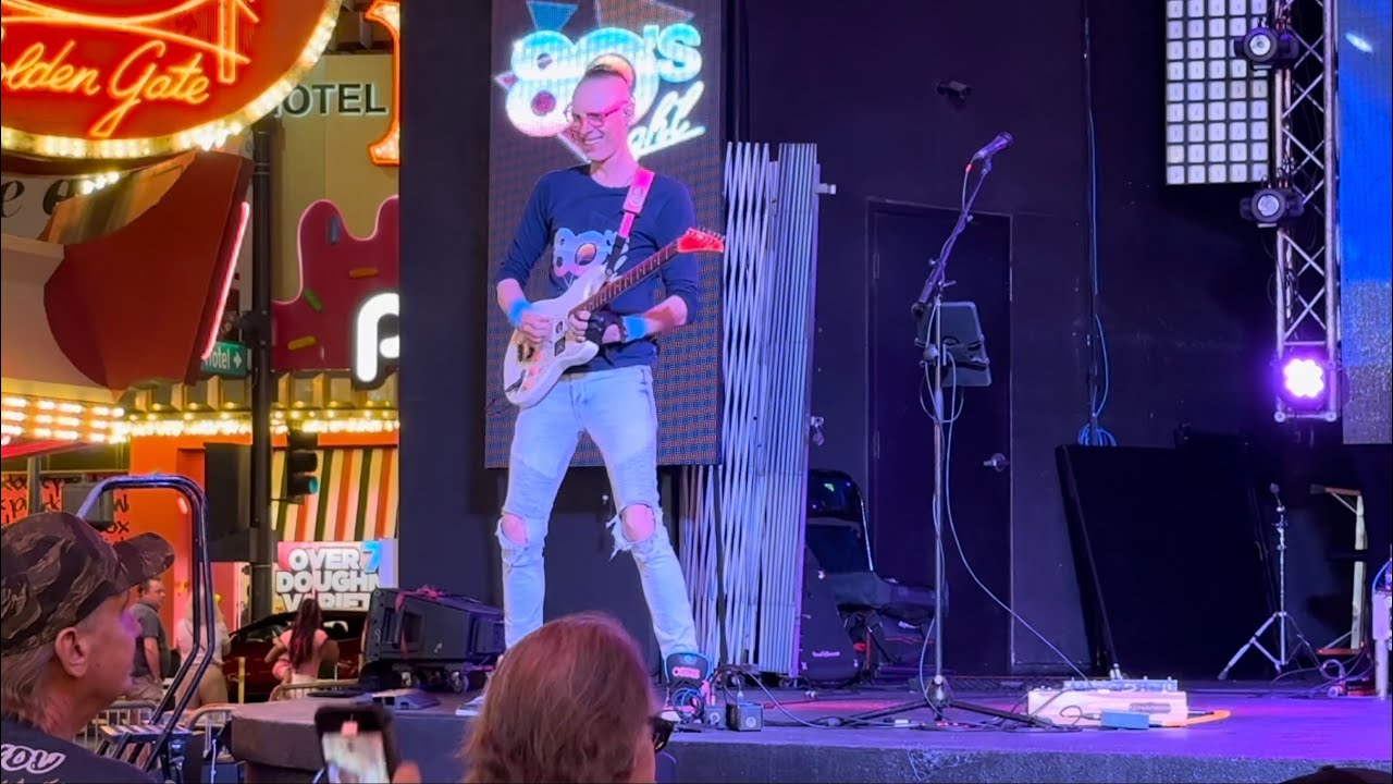 80’s Night Band | Sunglasses at Night | Fremont Street Las Vegas