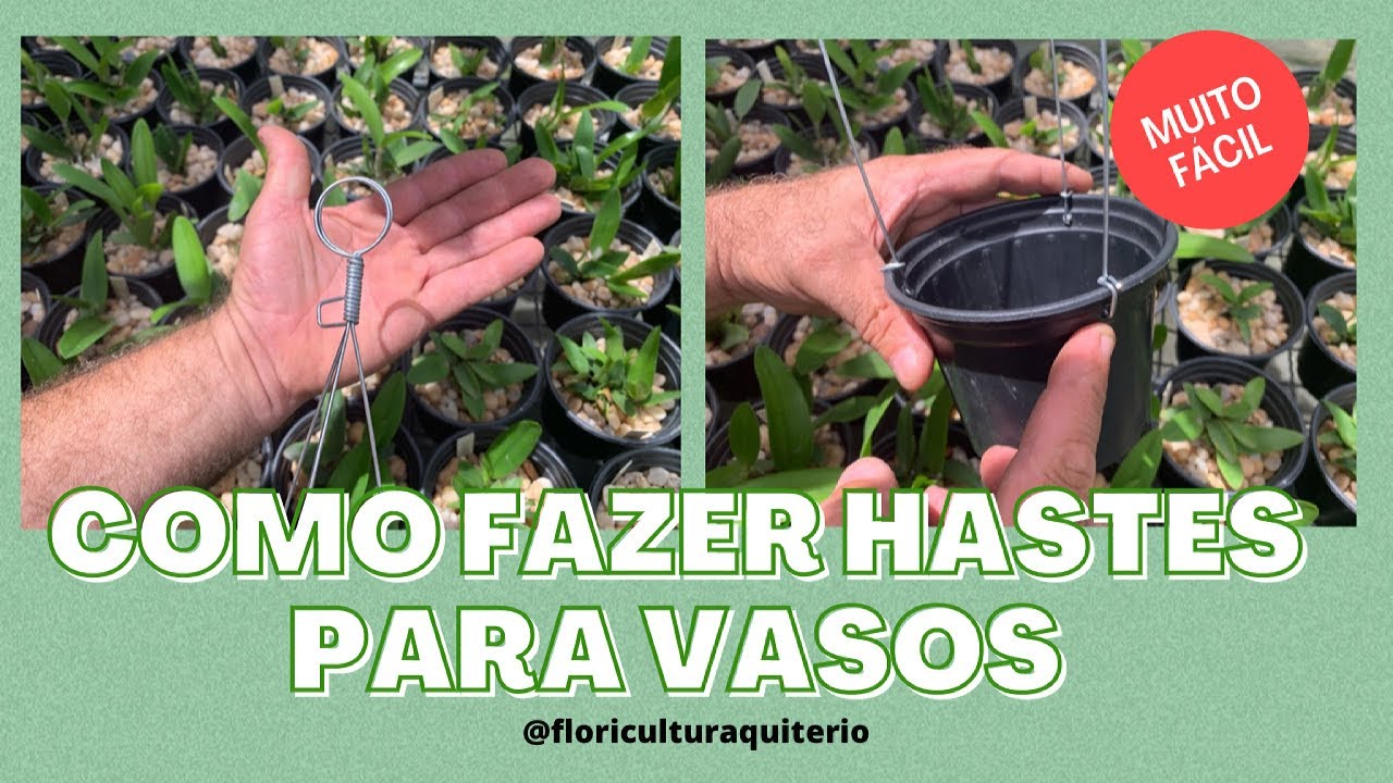 COMO FAZER HASTES PARA VASOS! #DIY