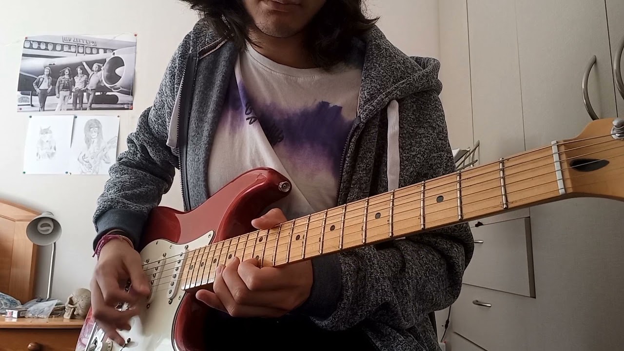 Santana - Soul Sacrifice intro solo live at Woodstock 1969 (ditto looper)