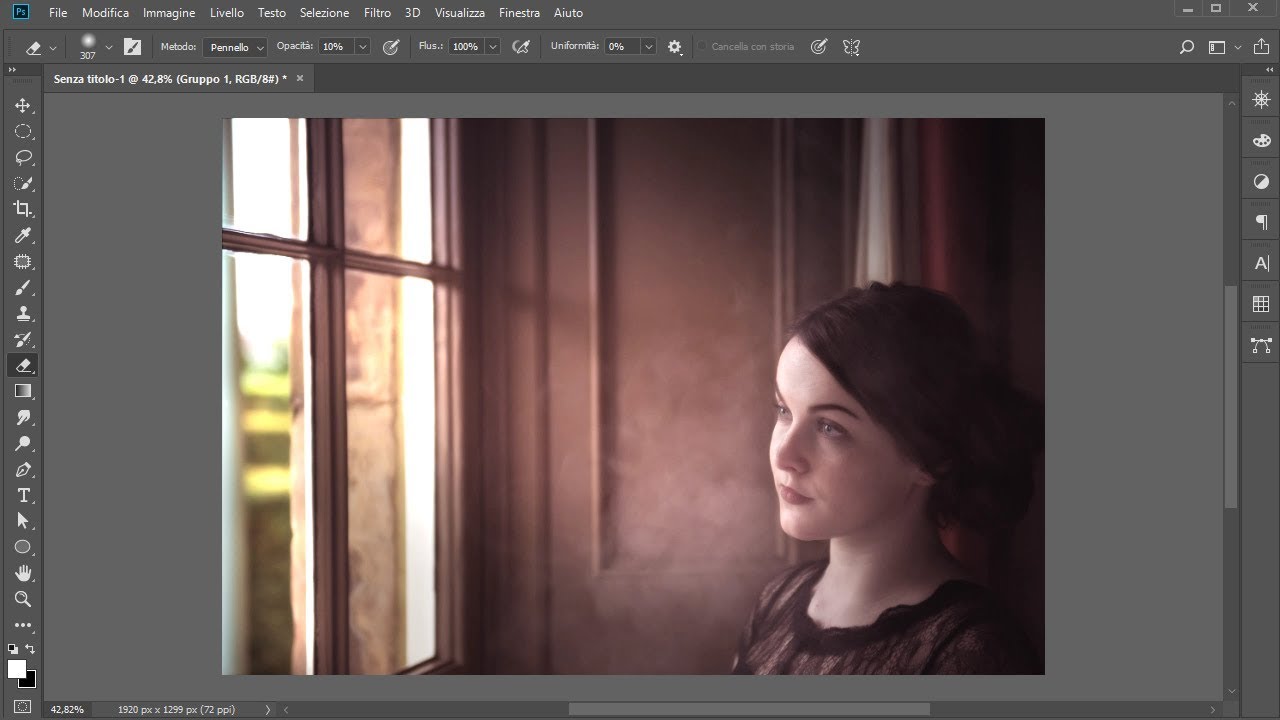 Photoshop Luci Morbide con gli Stili di Fusione