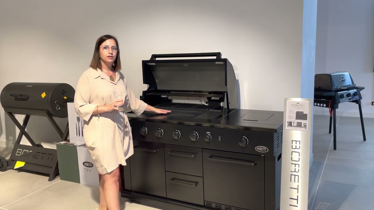 De ideale buitenkeuken: de Luciano Nero van Boretti