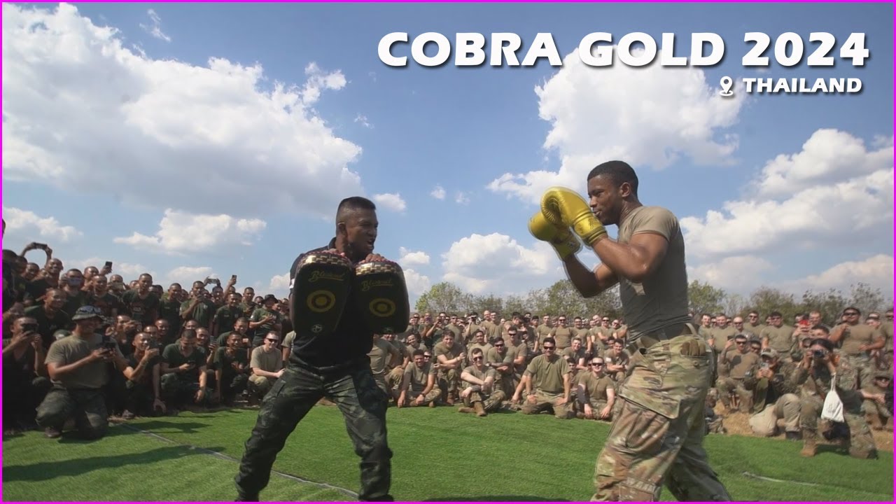 Cobra Gold 24: Muay Thai Demonstration (สาธิตมวยไทย)