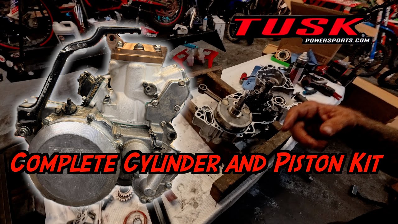 Is the Tusk Top End Kit Worth It? YZ250 Piston & Cylinder Upgrade!