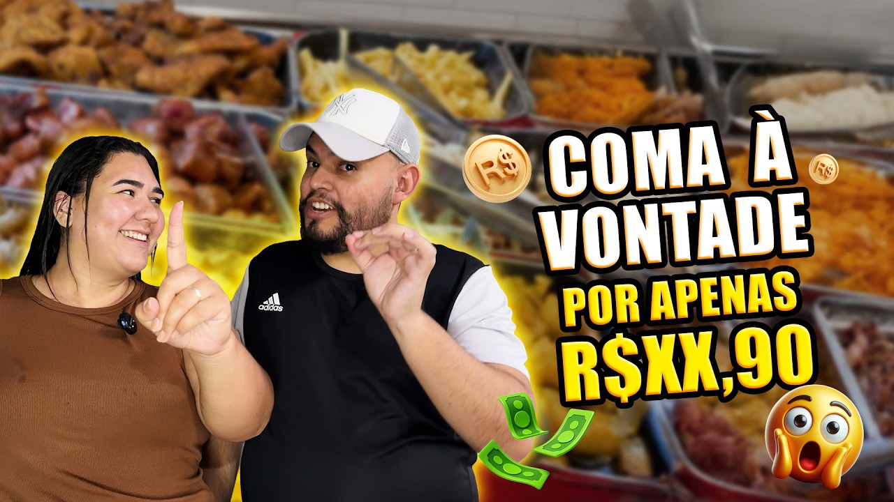 Esse “coma à vontade” surpreendeu MUITO! 😍🔥 🍔😱 ‹ Dois Olhares ›