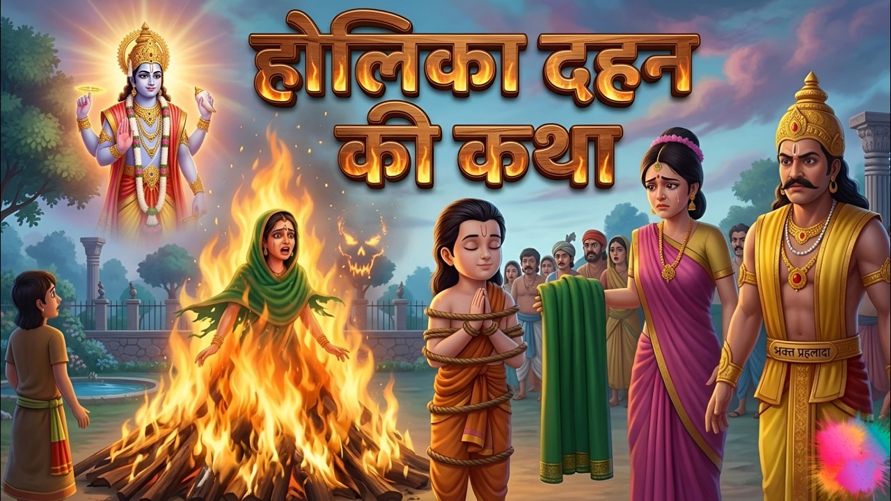 होली क्यों मनाते हैं? (असली कहानी) |  Holi Kyun Manate hain | Story of Holi & Holika Dahan