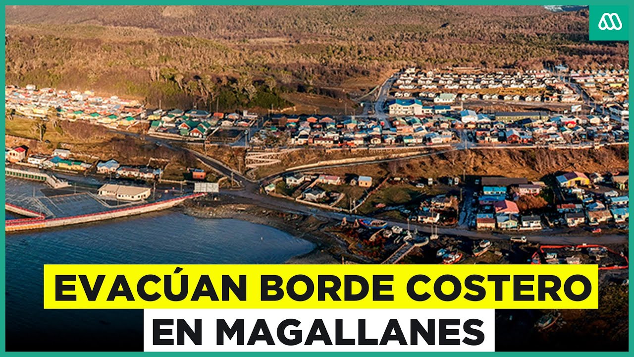 Evacúan borde costero en Magallanes por alerta de tsunami tras sismo 7.5 en extremo sur de Chile