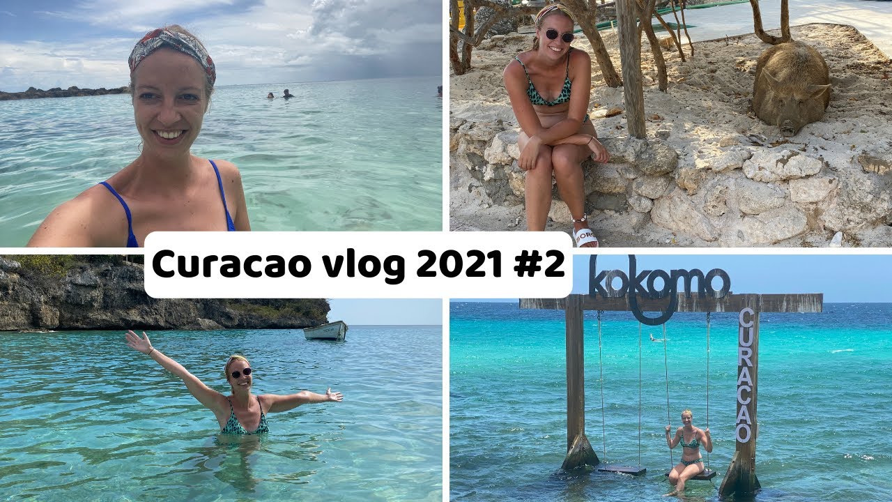 Curacao vlog 2021 #2: verschillende strandjes af, chillen, regen op Cura? en weer naar huis.