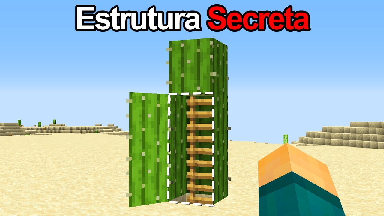 Descobri SEGREDOS das Estruturas no Minecraft