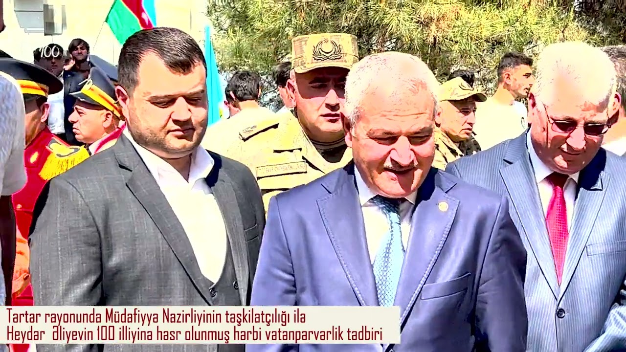 Terter Rayonunda Umummilli Liderimiz Heyder Eliyevin 100 illiyine hesr olunmus tedbir