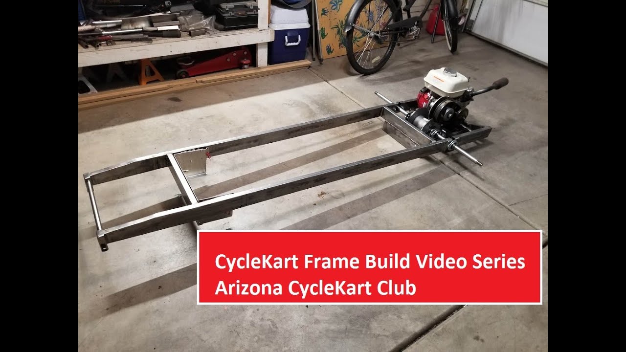 Cyclekart Frame Video #7 rear axle